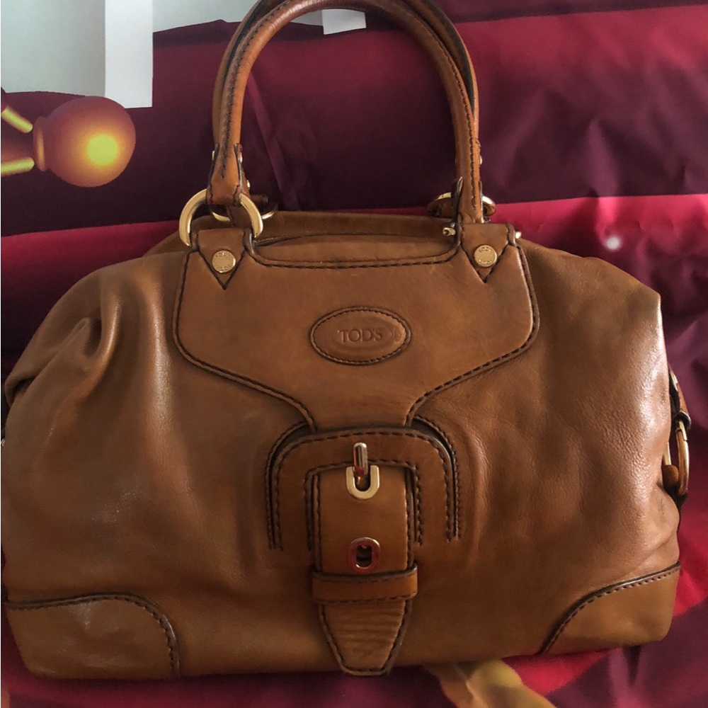 Tod's Brown Leather Handbag